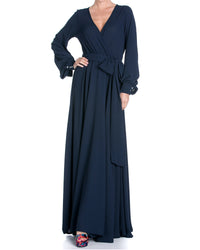 LilyPad Maxi Dress - Navy