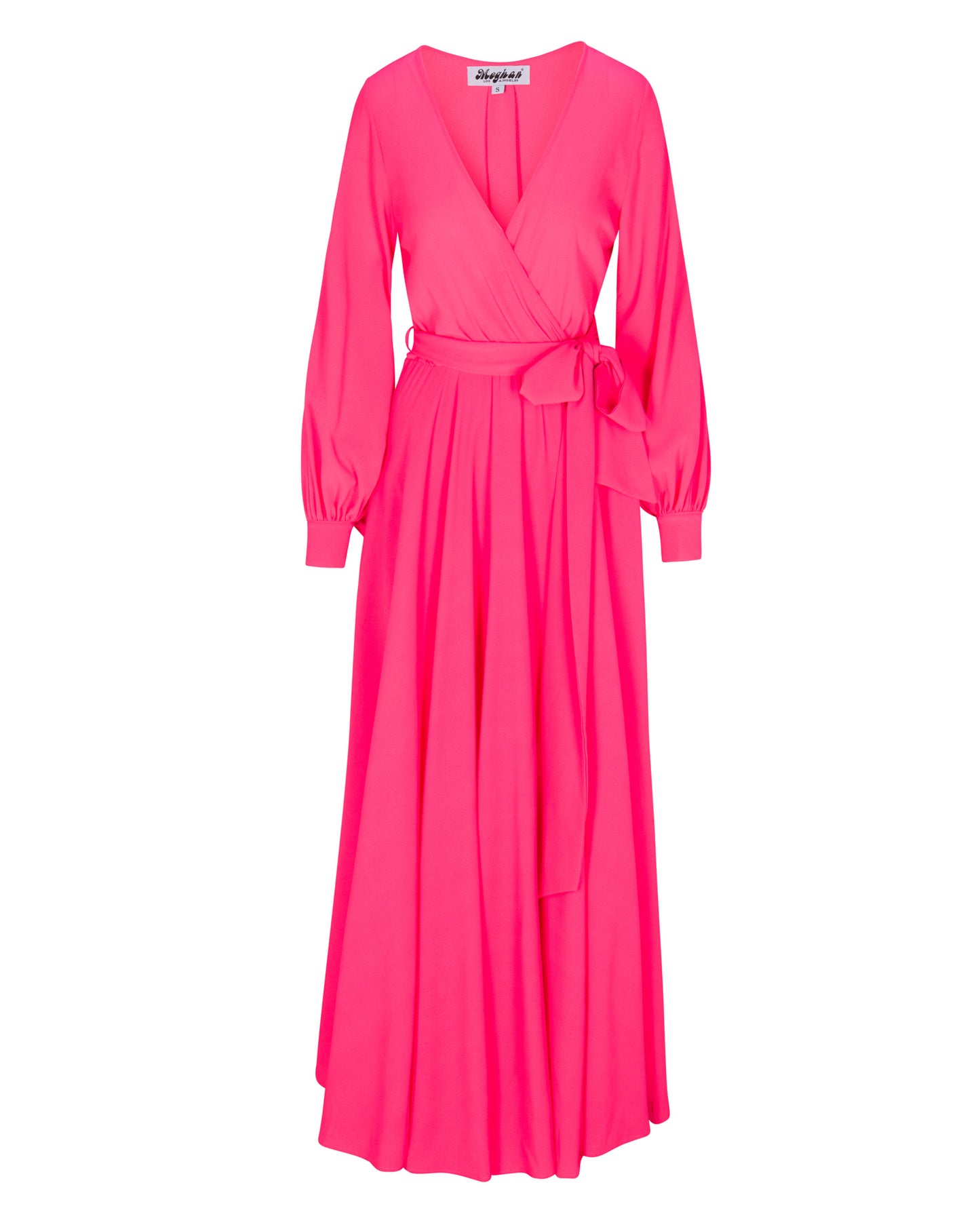 LilyPad Maxi Dress - Neon Pink