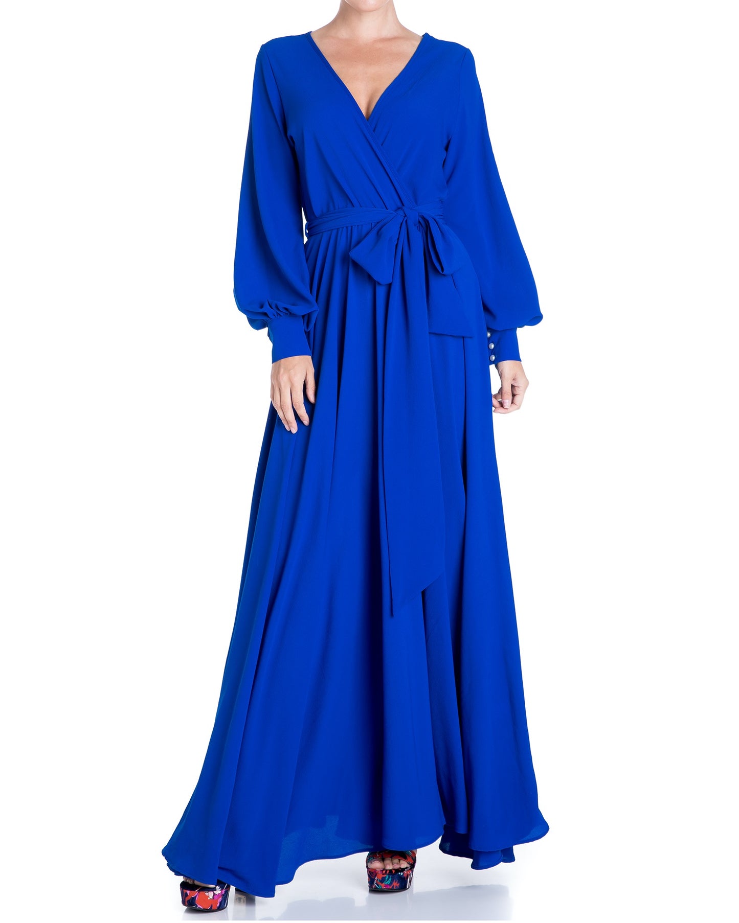 LilyPad Maxi Dress - Royal