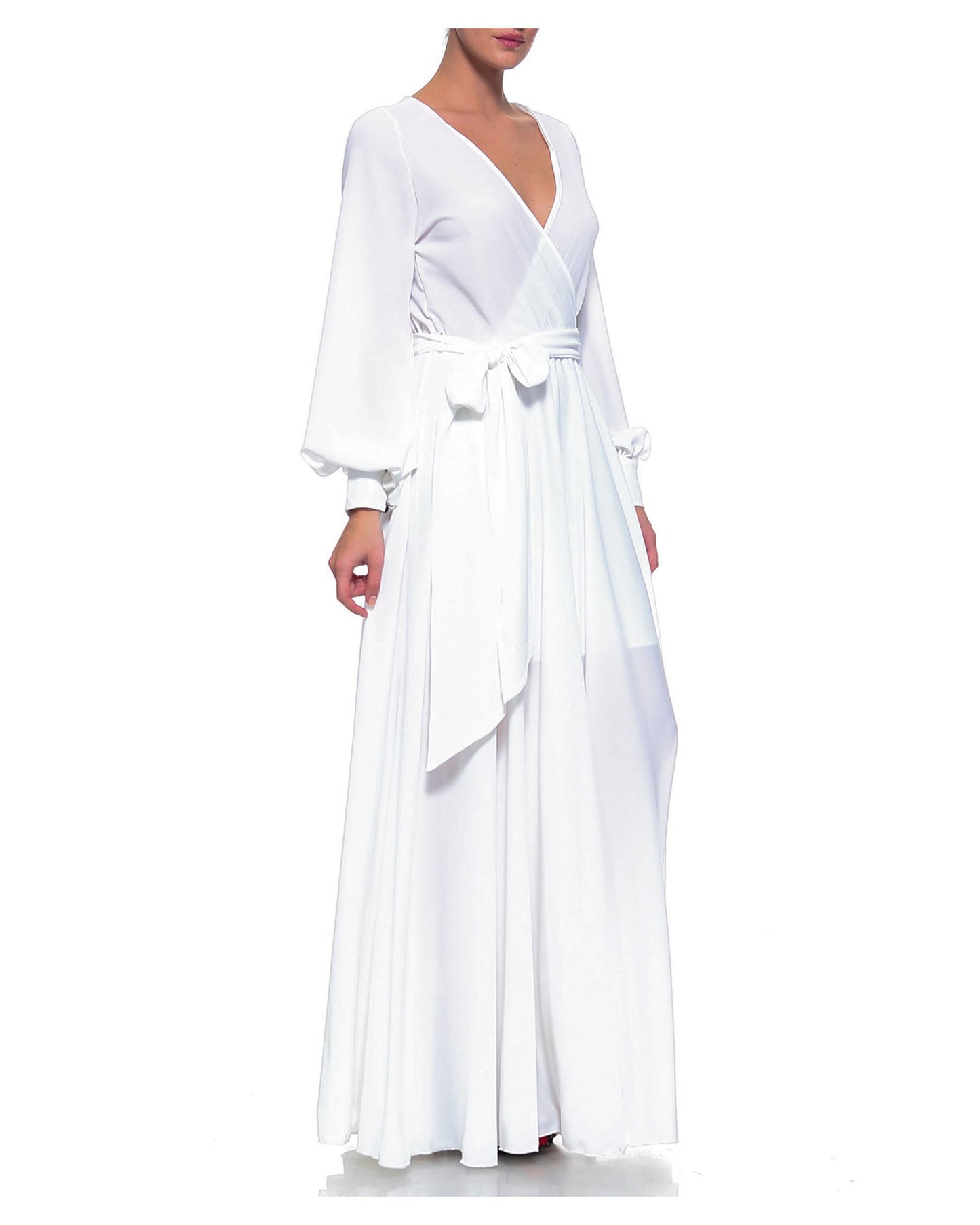 LilyPad Maxi Dress - White