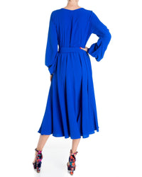 LilyPad Midi Dress - Royal