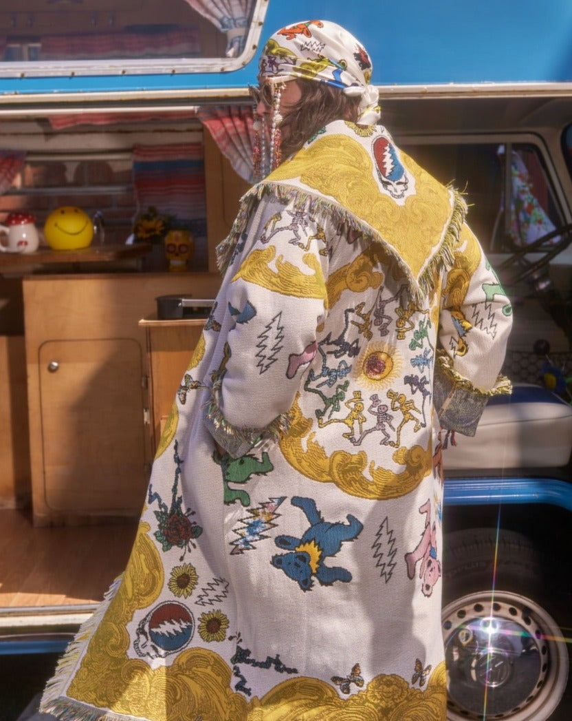 Grateful Dead Fabulous Yacht Party Blanket Coat